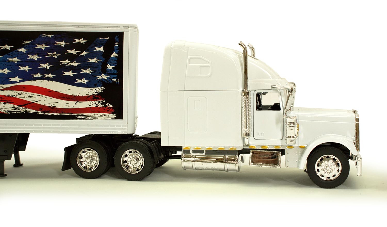 Amazon.com: Shop72 1:32 Scale Toy Truck with Trailer Diecast Semi